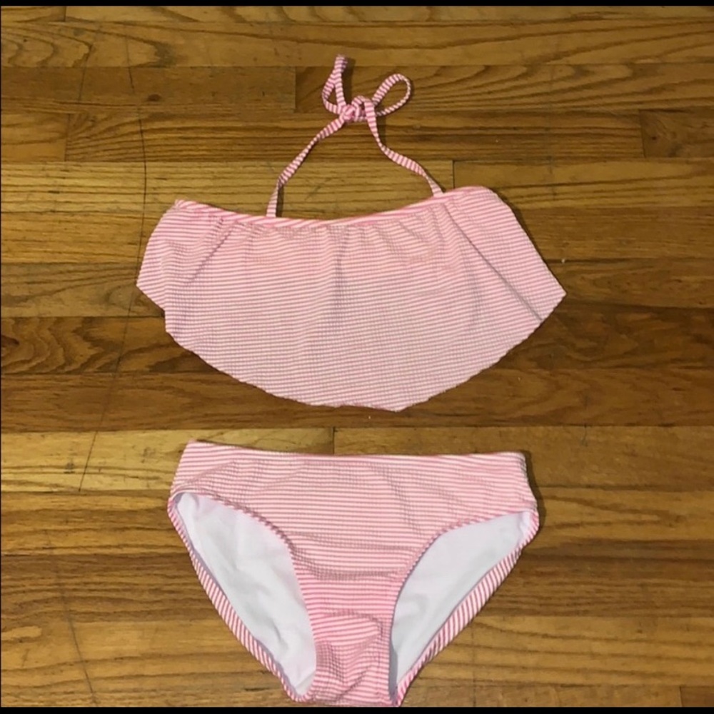 seersucker swim suit